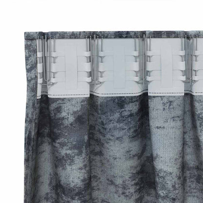 Samtvorhänge mit Vorhängen 2 pcs Weinrot 140 x 140 cm Samt