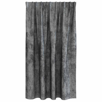 Samtvorhänge mit Vorhängen 2 pcs Weinrot 140 x 140 cm Samt