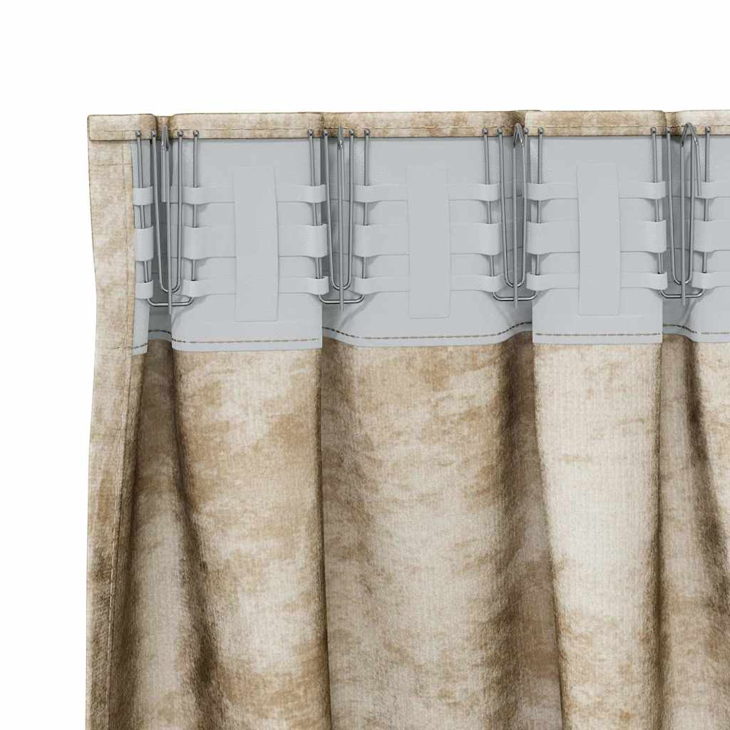 Samtvorhänge mit Vorhängen 2 pcs Weinrot 140 x 140 cm Samt