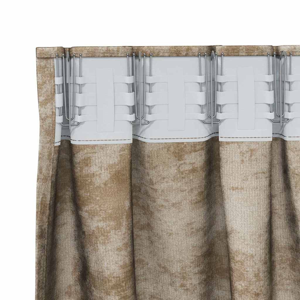 Samtvorhänge mit Vorhängen 2 pcs Weinrot 140 x 140 cm Samt