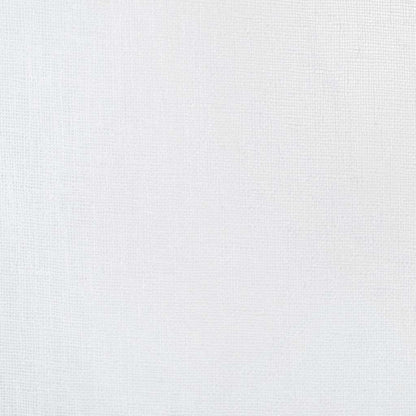 Voile-Vorhang mit Schlaufen 2 pcs Weiß 245 x 140 cm Polyester