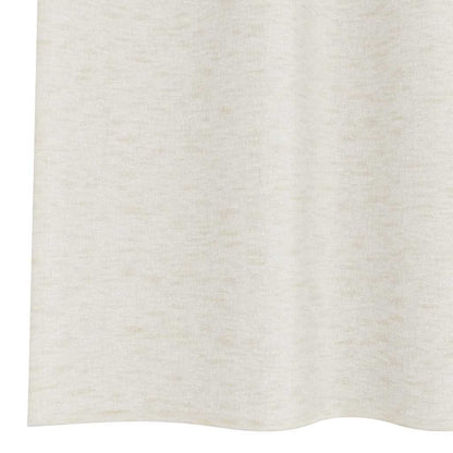 Voile-Vorhang mit Schlaufen 2 pcs Weiß 260 x 140 cm Polyester