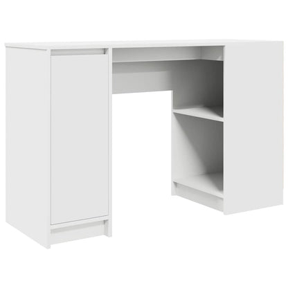 Schreibtisch Weiß 120x42x76 cm Holzwerkstoff