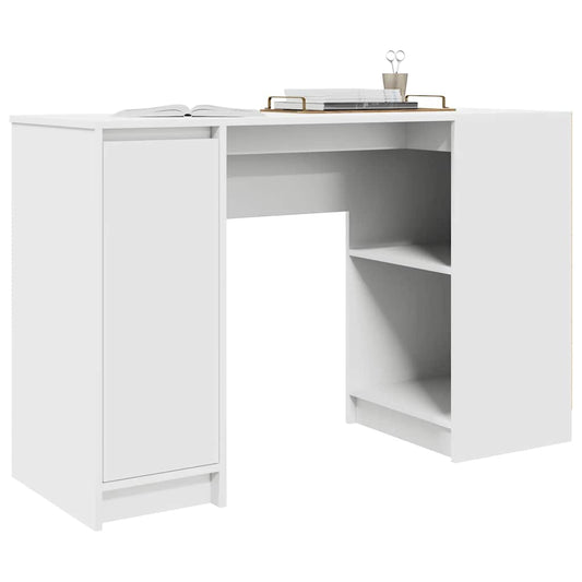 Schreibtisch Weiß 120x42x76 cm Holzwerkstoff