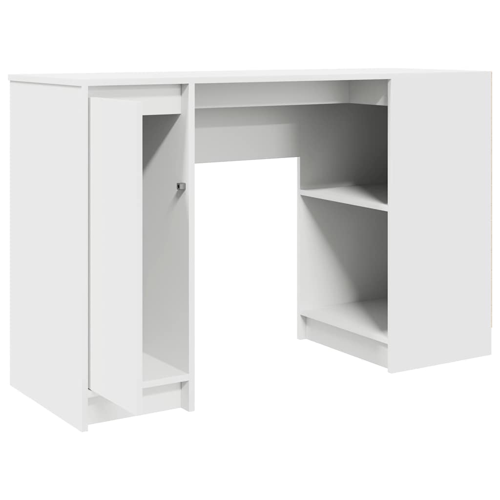 Schreibtisch Weiß 120x42x76 cm Holzwerkstoff