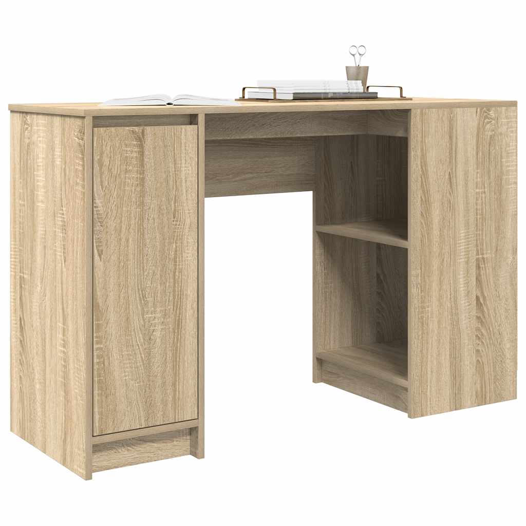 Schreibtisch Weiß 120x42x76 cm Holzwerkstoff