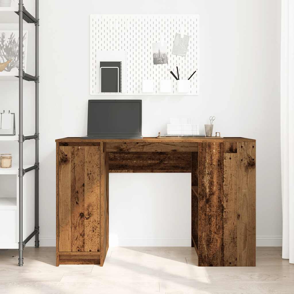 Schreibtisch Weiß 120x42x76 cm Holzwerkstoff