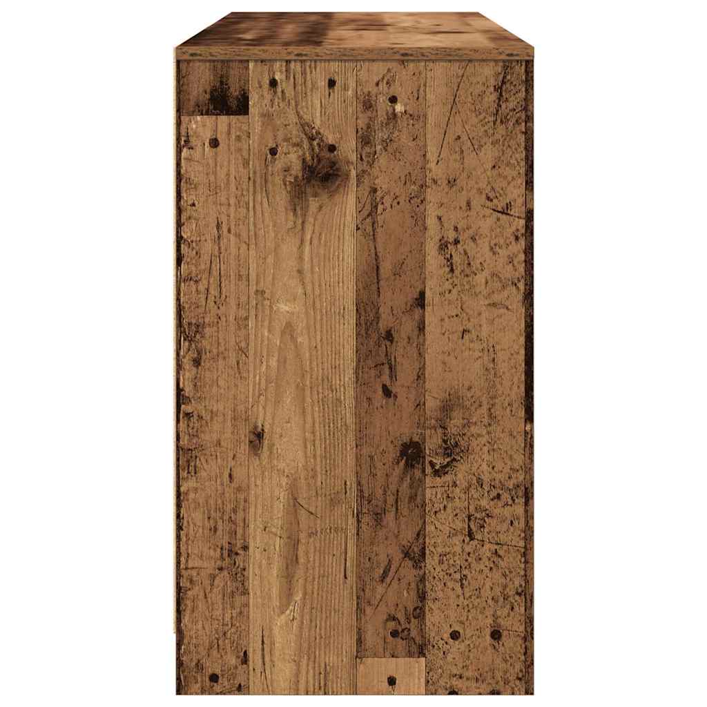 Schreibtisch Weiß 120x42x76 cm Holzwerkstoff