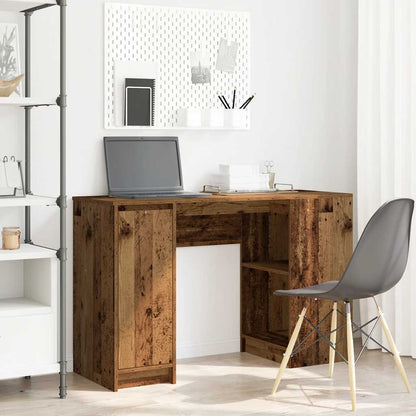 Schreibtisch Weiß 120x42x76 cm Holzwerkstoff