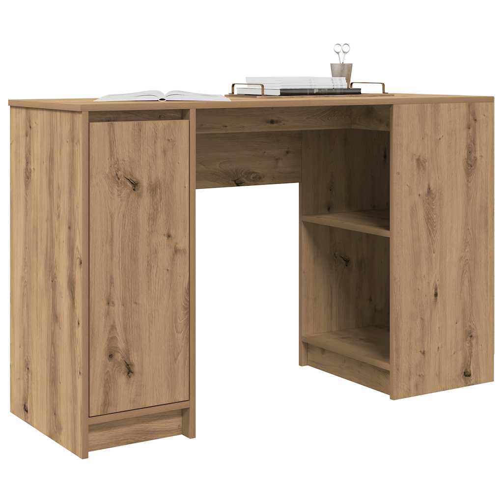 Schreibtisch Weiß 120x42x76 cm Holzwerkstoff