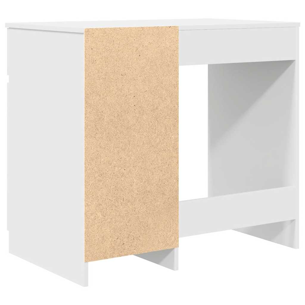 Schreibtisch Schwarz Eichen-Optik 86x49x76 cm Holzwerkstoff