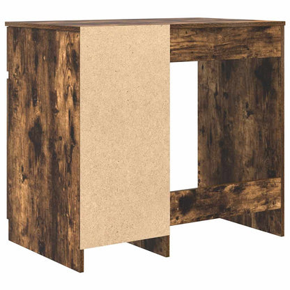Schreibtisch Schwarz Eichen-Optik 86x49x76 cm Holzwerkstoff
