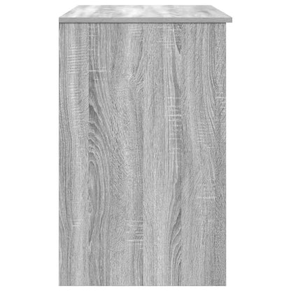 Schreibtisch Schwarz Eichen-Optik 86x49x76 cm Holzwerkstoff