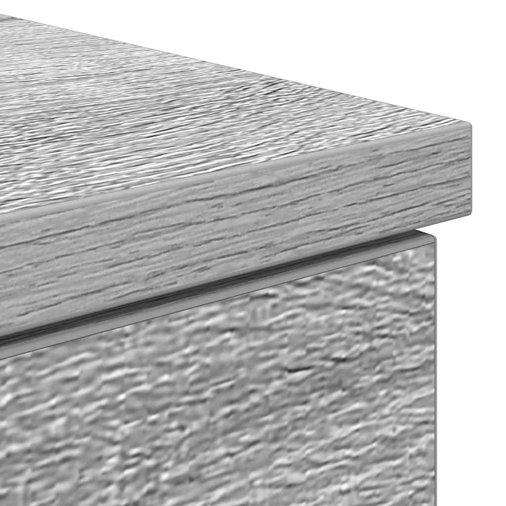 Schreibtisch Schwarz Eichen-Optik 86x49x76 cm Holzwerkstoff