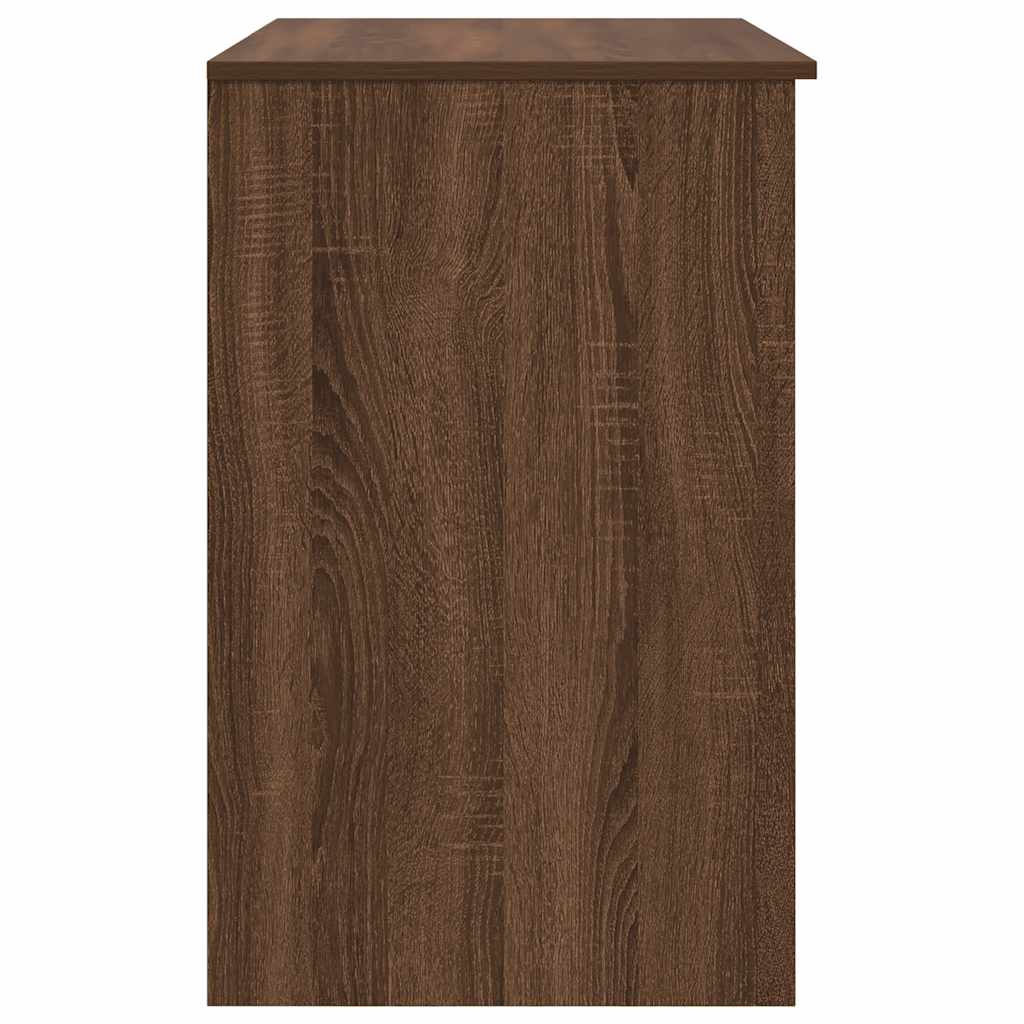 Schreibtisch Schwarz Eichen-Optik 86x49x76 cm Holzwerkstoff