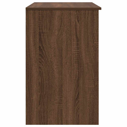 Schreibtisch Schwarz Eichen-Optik 86x49x76 cm Holzwerkstoff