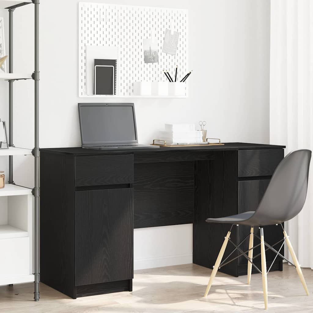 Schreibtisch Sonoma-Eiche 140 x 49 x 76 cm Holzwerkstoff
