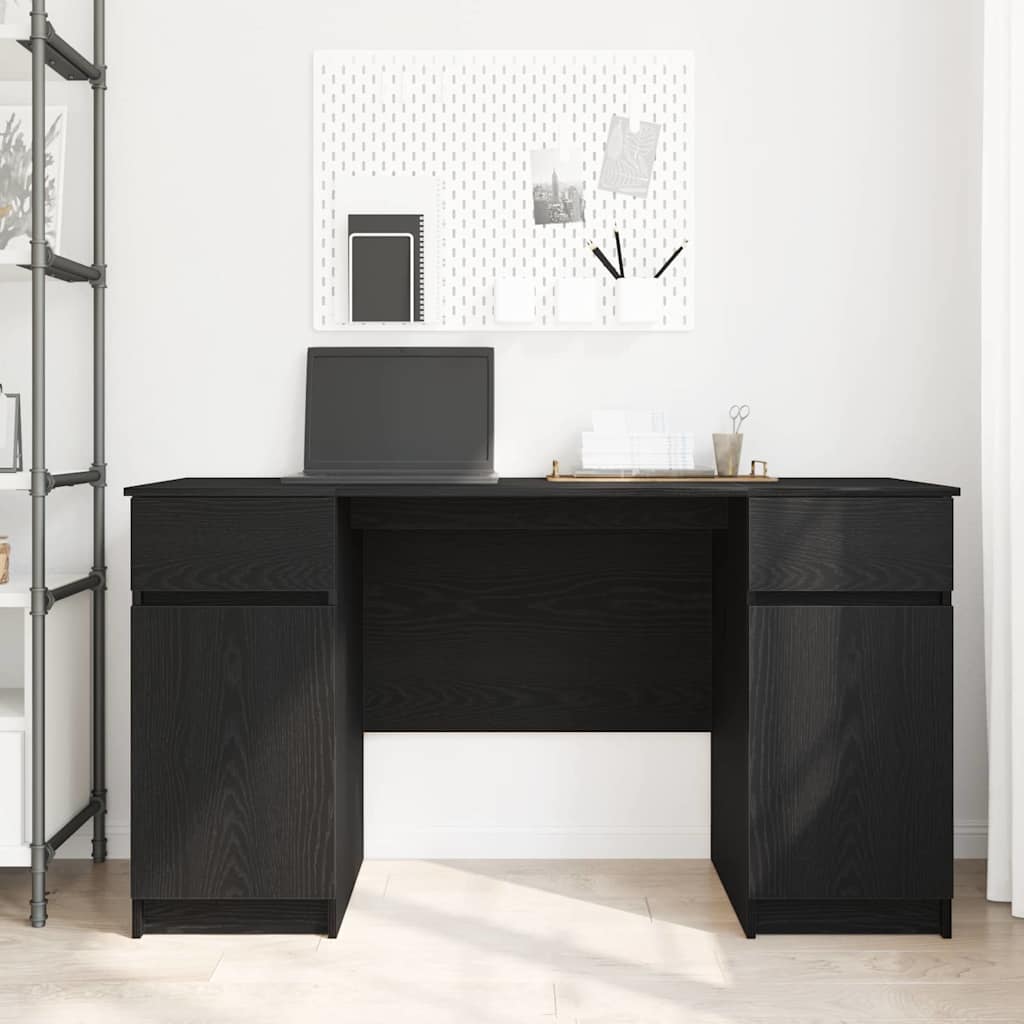 Schreibtisch Sonoma-Eiche 140 x 49 x 76 cm Holzwerkstoff
