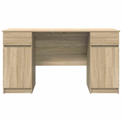 Schreibtisch Sonoma-Eiche 140 x 49 x 76 cm Holzwerkstoff