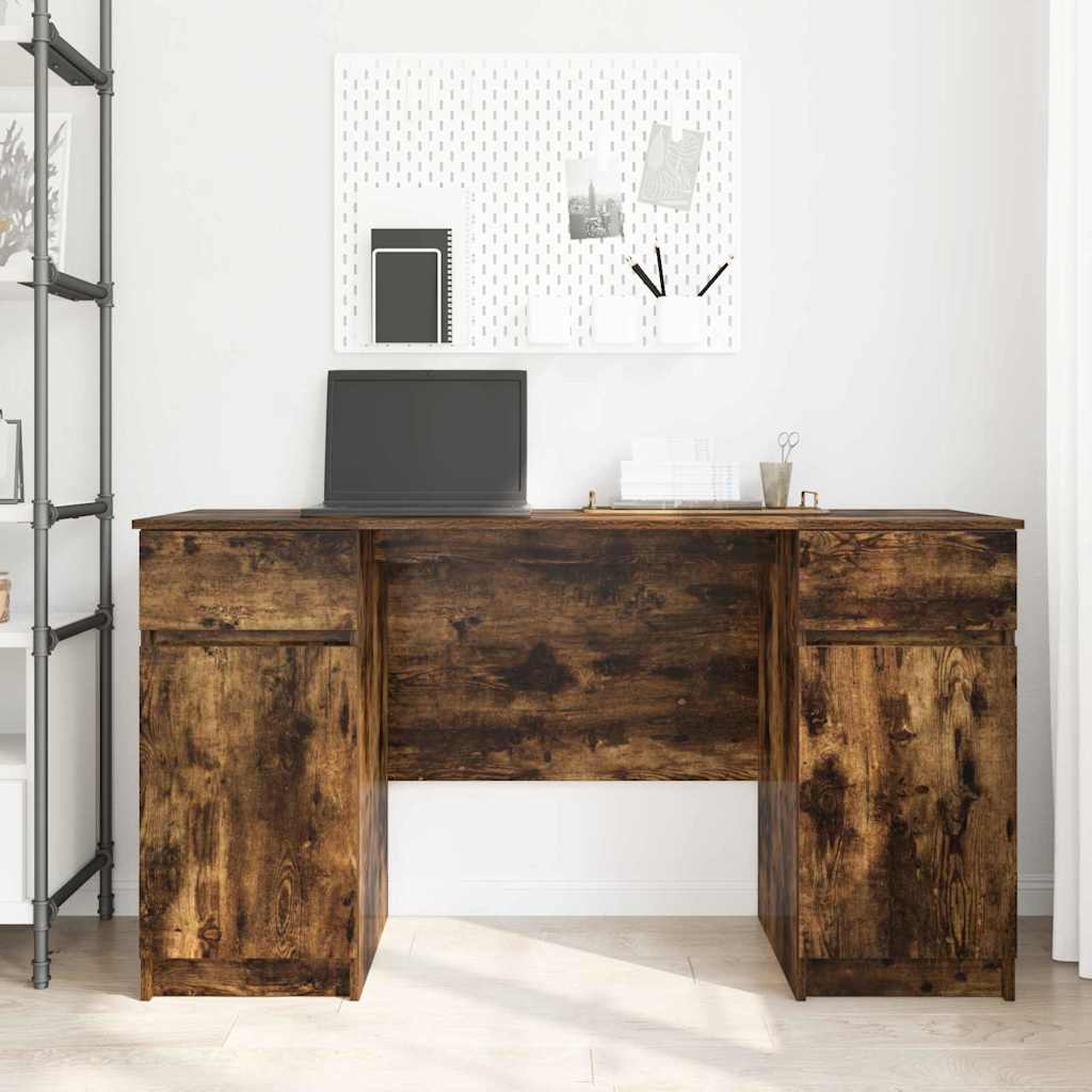 Schreibtisch Sonoma-Eiche 140 x 49 x 76 cm Holzwerkstoff