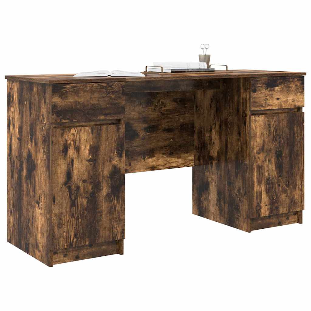 Schreibtisch Sonoma-Eiche 140 x 49 x 76 cm Holzwerkstoff