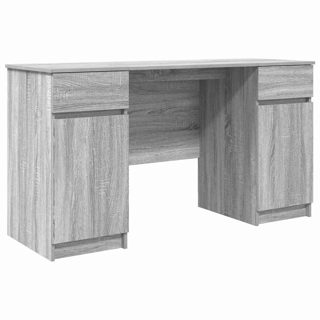 Schreibtisch Sonoma-Eiche 140 x 49 x 76 cm Holzwerkstoff