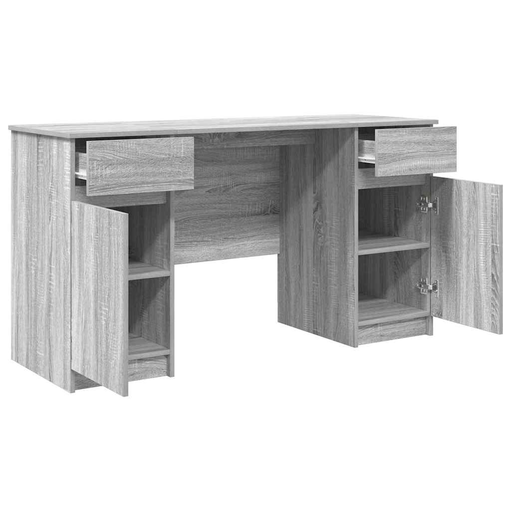 Schreibtisch Sonoma-Eiche 140 x 49 x 76 cm Holzwerkstoff
