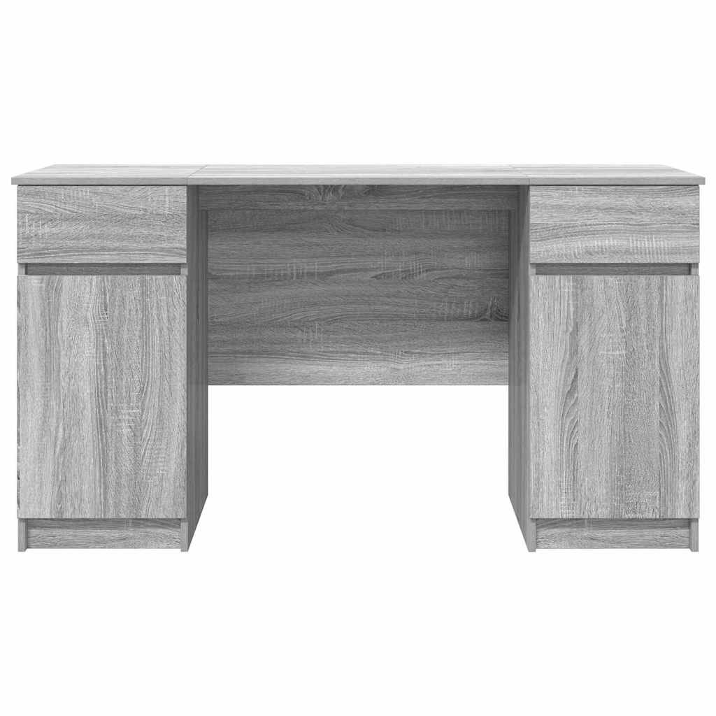 Schreibtisch Sonoma-Eiche 140 x 49 x 76 cm Holzwerkstoff