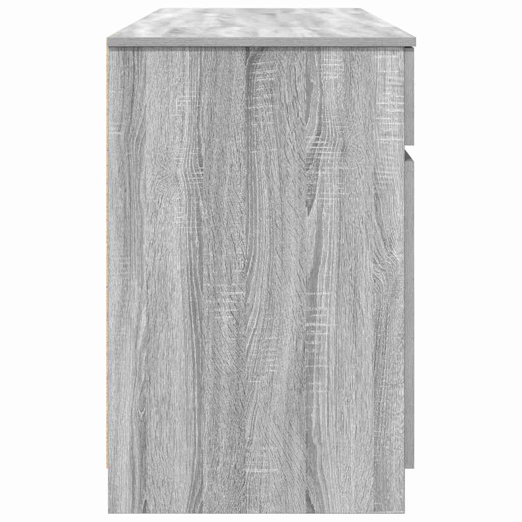 Schreibtisch Sonoma-Eiche 140 x 49 x 76 cm Holzwerkstoff