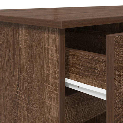 Schreibtisch Sonoma-Eiche 140 x 49 x 76 cm Holzwerkstoff