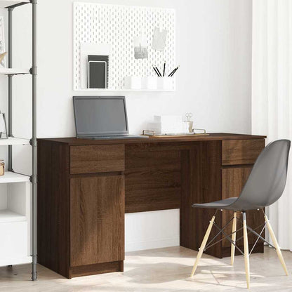 Schreibtisch Sonoma-Eiche 140 x 49 x 76 cm Holzwerkstoff