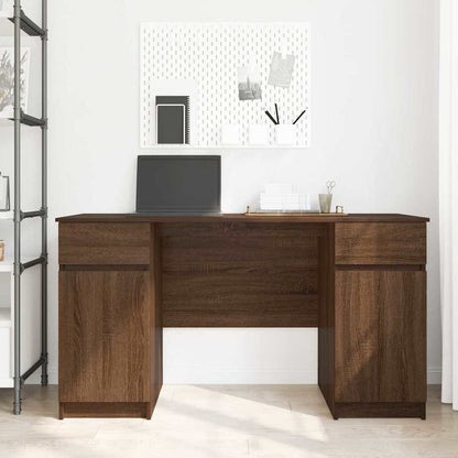 Schreibtisch Sonoma-Eiche 140 x 49 x 76 cm Holzwerkstoff