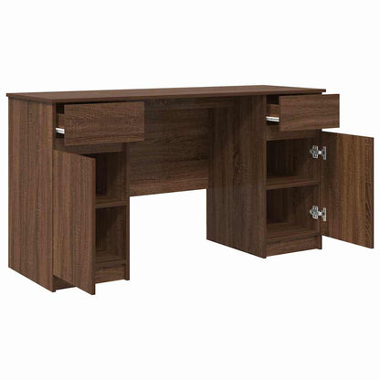 Schreibtisch Sonoma-Eiche 140 x 49 x 76 cm Holzwerkstoff
