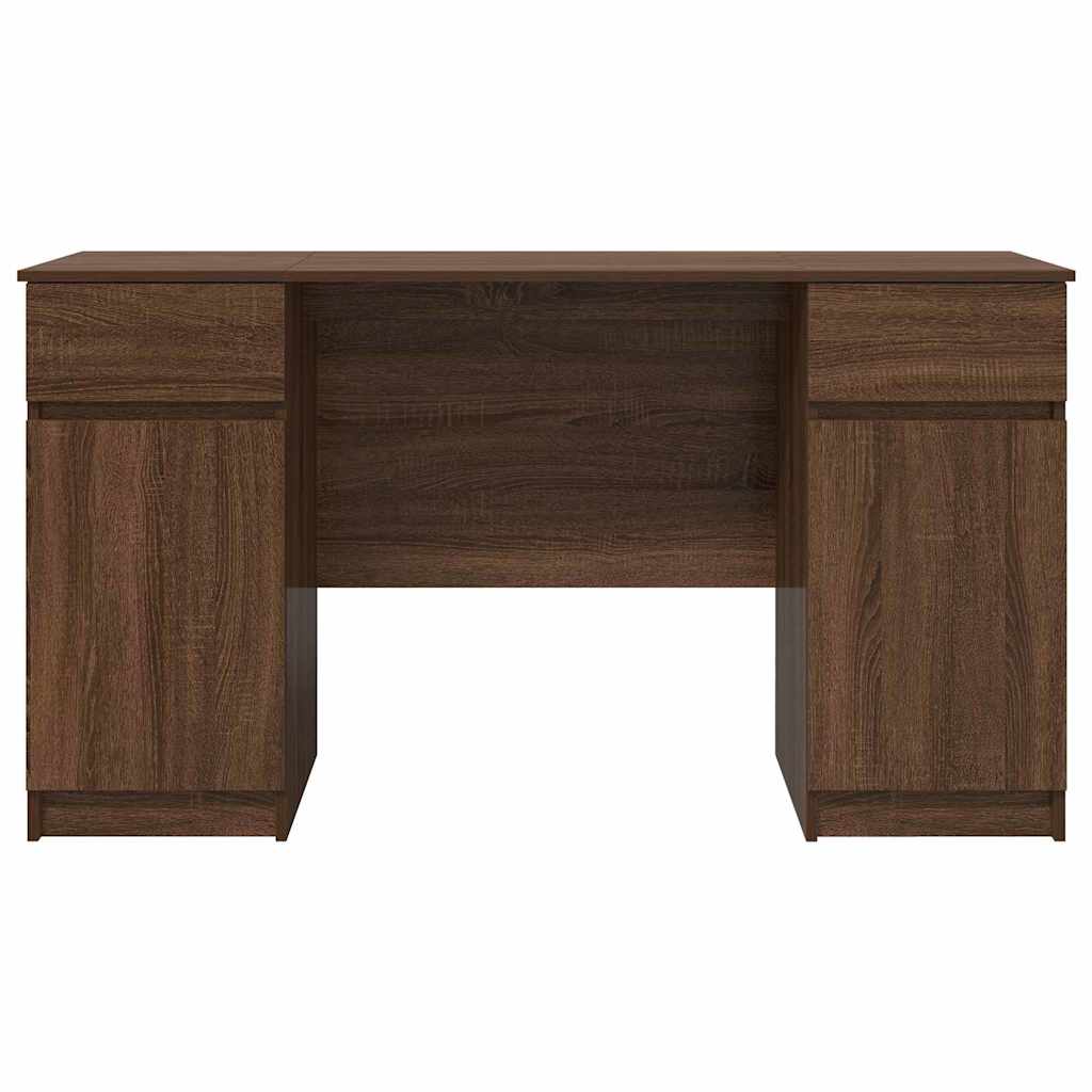 Schreibtisch Sonoma-Eiche 140 x 49 x 76 cm Holzwerkstoff