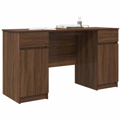 Schreibtisch Sonoma-Eiche 140 x 49 x 76 cm Holzwerkstoff