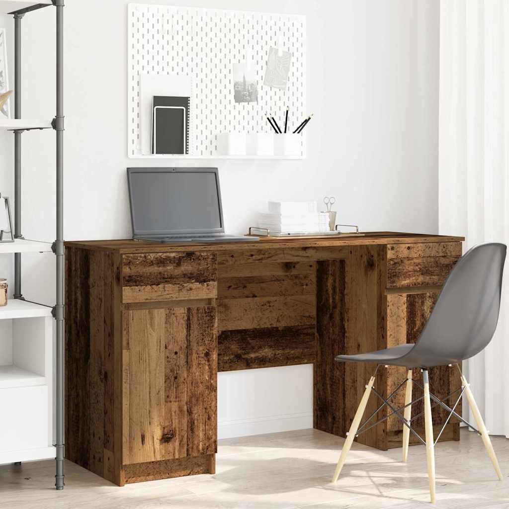 Schreibtisch Sonoma-Eiche 140 x 49 x 76 cm Holzwerkstoff