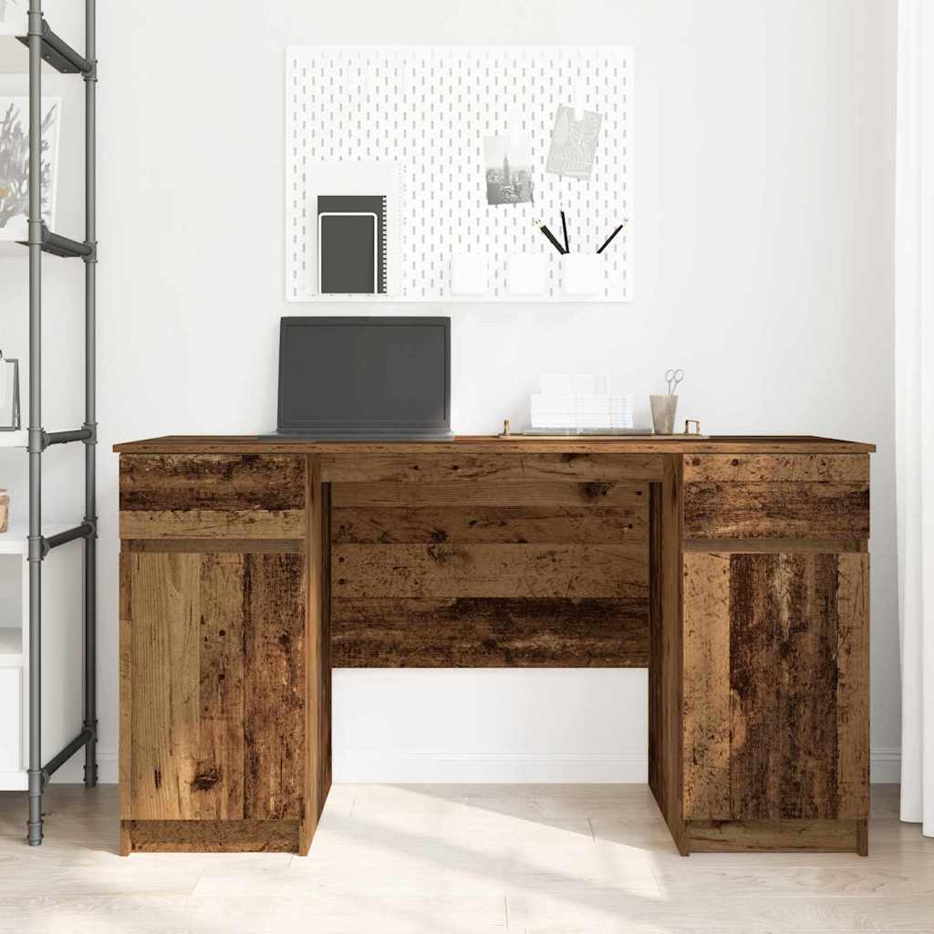 Schreibtisch Sonoma-Eiche 140 x 49 x 76 cm Holzwerkstoff