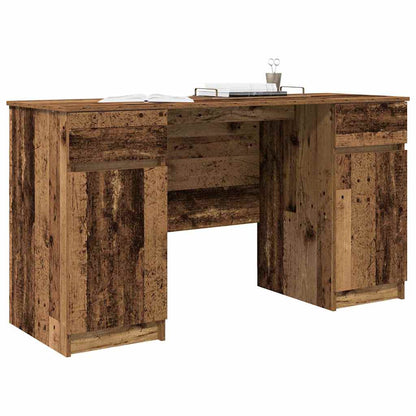 Schreibtisch Sonoma-Eiche 140 x 49 x 76 cm Holzwerkstoff