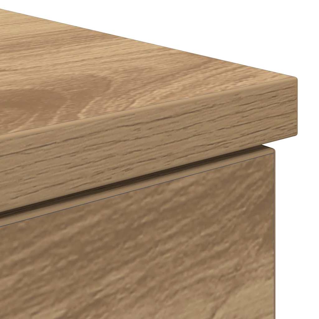 Schreibtisch Sonoma-Eiche 140 x 49 x 76 cm Holzwerkstoff