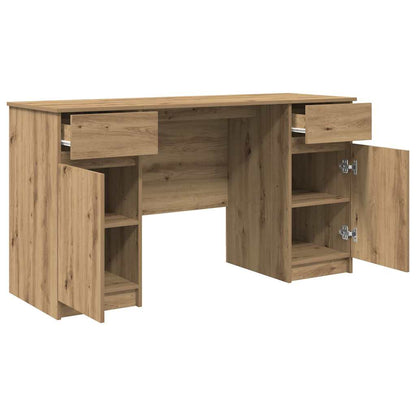 Schreibtisch Sonoma-Eiche 140 x 49 x 76 cm Holzwerkstoff