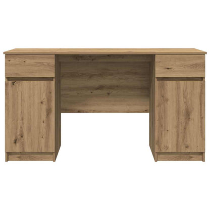 Schreibtisch Sonoma-Eiche 140 x 49 x 76 cm Holzwerkstoff