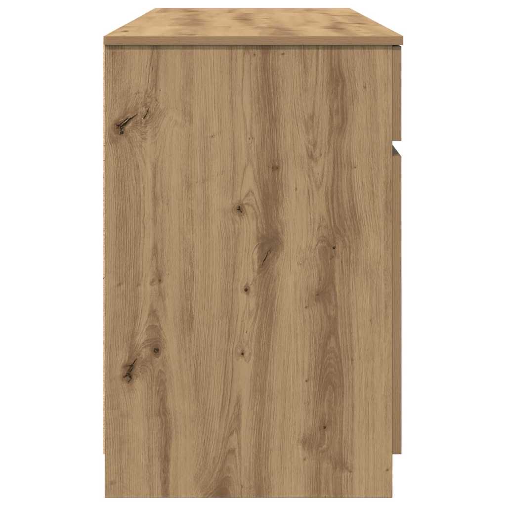 Schreibtisch Sonoma-Eiche 140 x 49 x 76 cm Holzwerkstoff