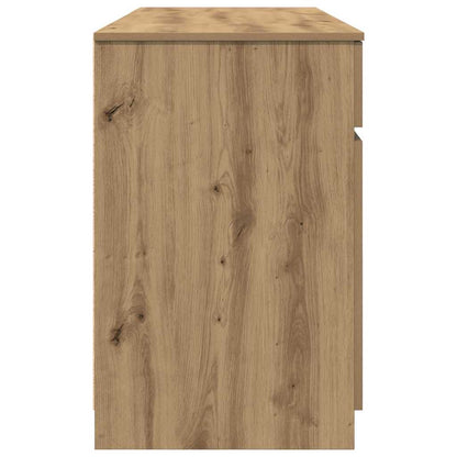 Schreibtisch Sonoma-Eiche 140 x 49 x 76 cm Holzwerkstoff