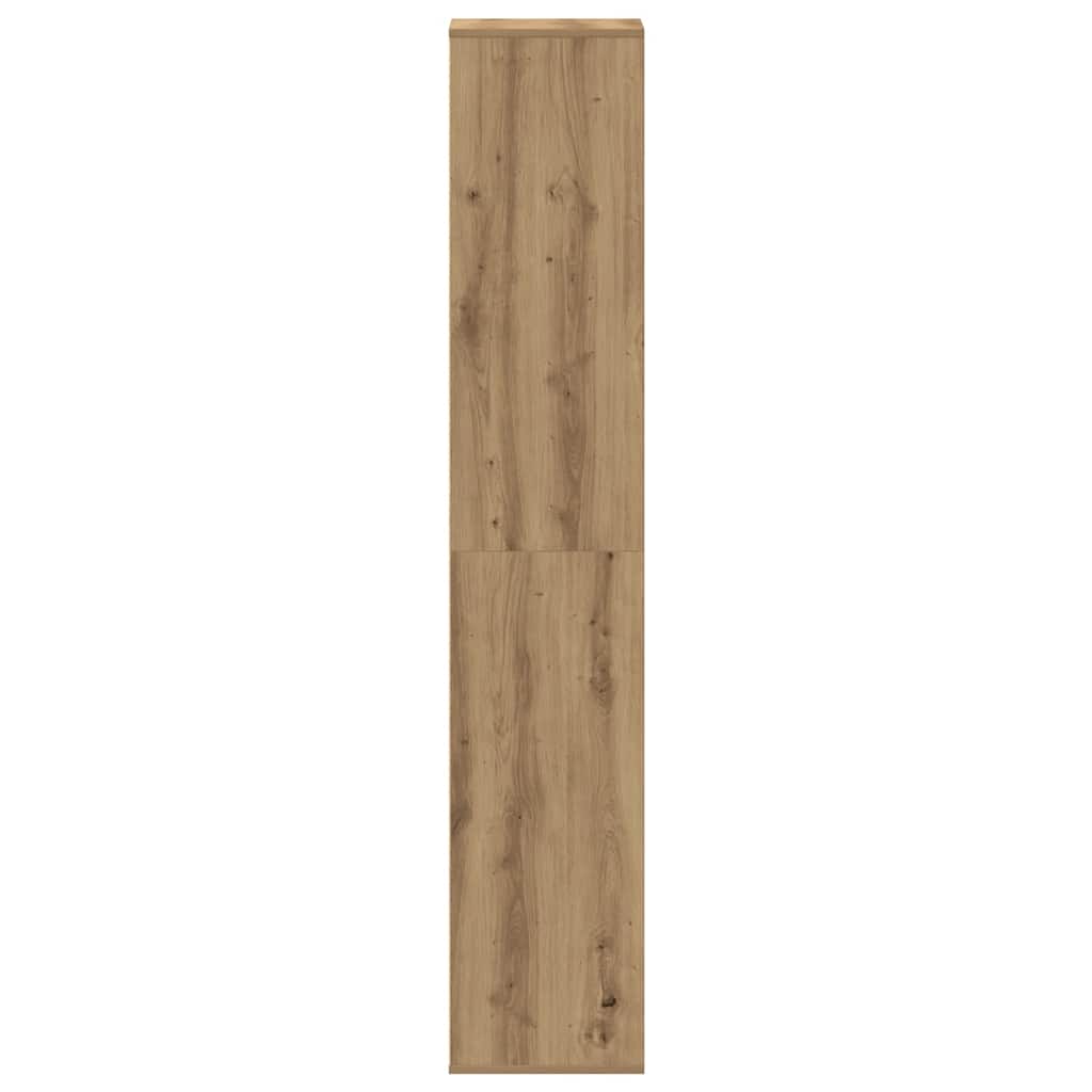 Schuhschrank Weiß 54x34x183 cm Holzwerkstoff