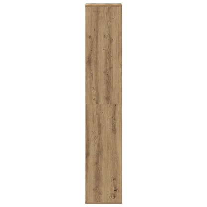 Schuhschrank Weiß 54x34x183 cm Holzwerkstoff