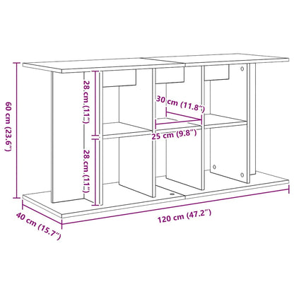 Aquarienschrank | Aquarientisch | Aquarienständer | 120 x 40 x 60 cm | Farbwahl