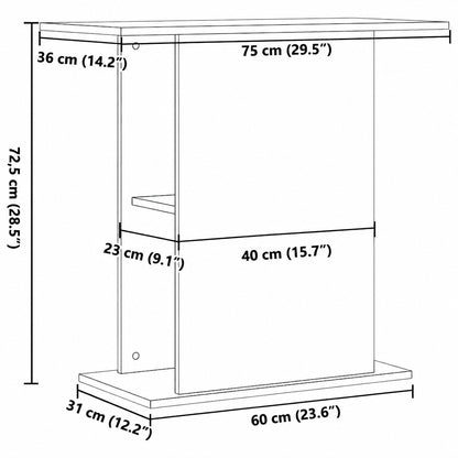 Aquarienschrank | Aquarientisch | Aquarienständer | 75 x 36 x 72,5 cm | Farbwahl