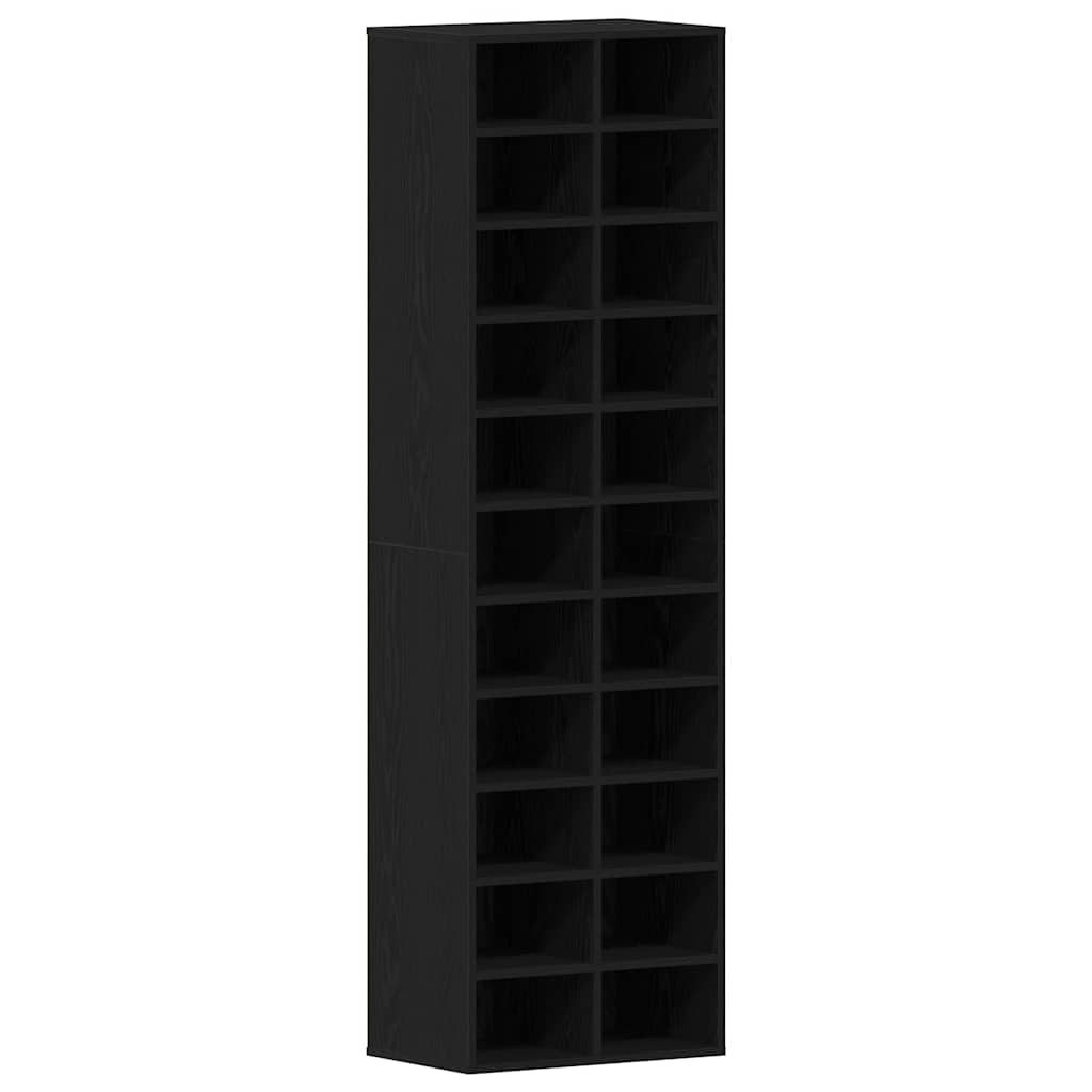 Schuhschrank Weiß 54x34x183 cm Holzwerkstoff