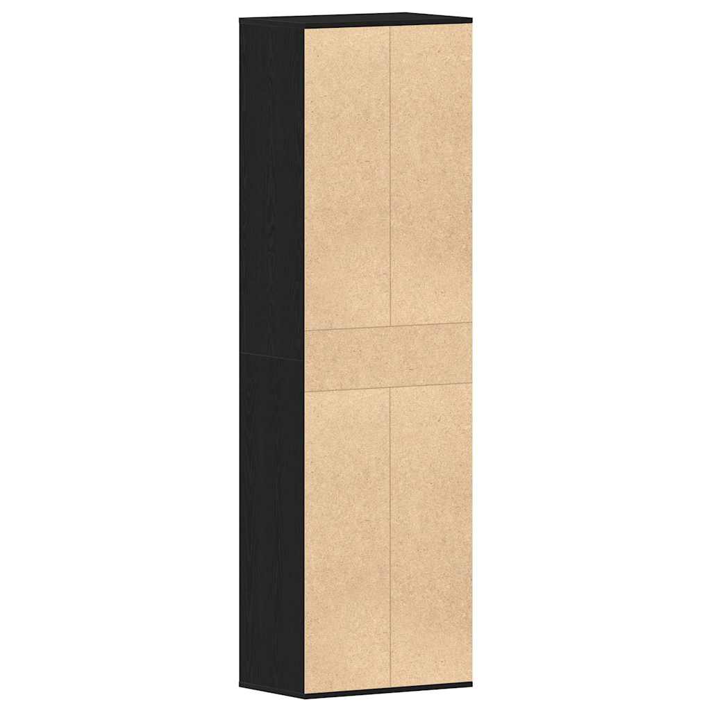 Schuhschrank Weiß 54x34x183 cm Holzwerkstoff