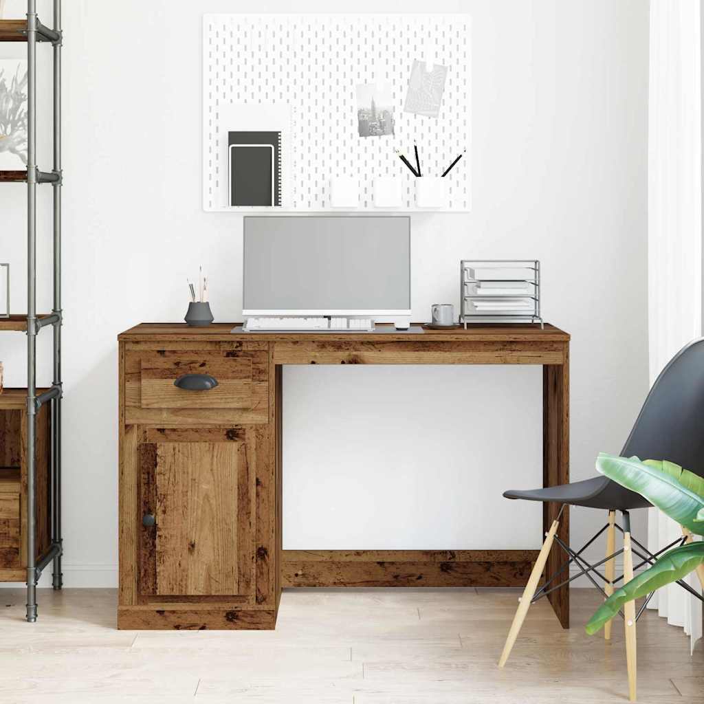 Schreibtisch mit Schublade Sonoma-Eiche 115x50x75 cm